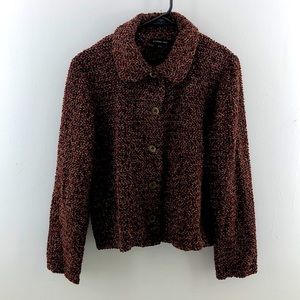Cynthia Max Marbled Woven Jacket P/S lightweight
